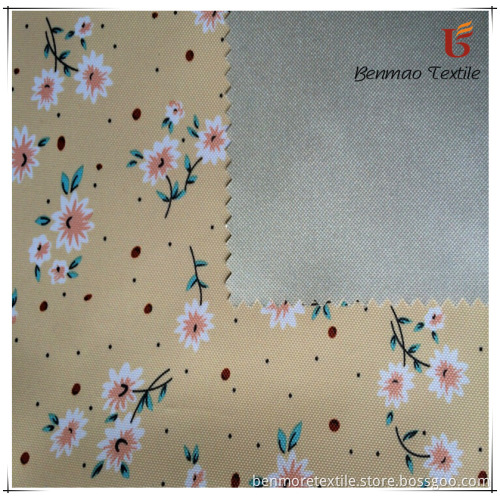 Polyester 300d Printed Oxford Fabric/Silver Coated Oxford Fabric for Tent